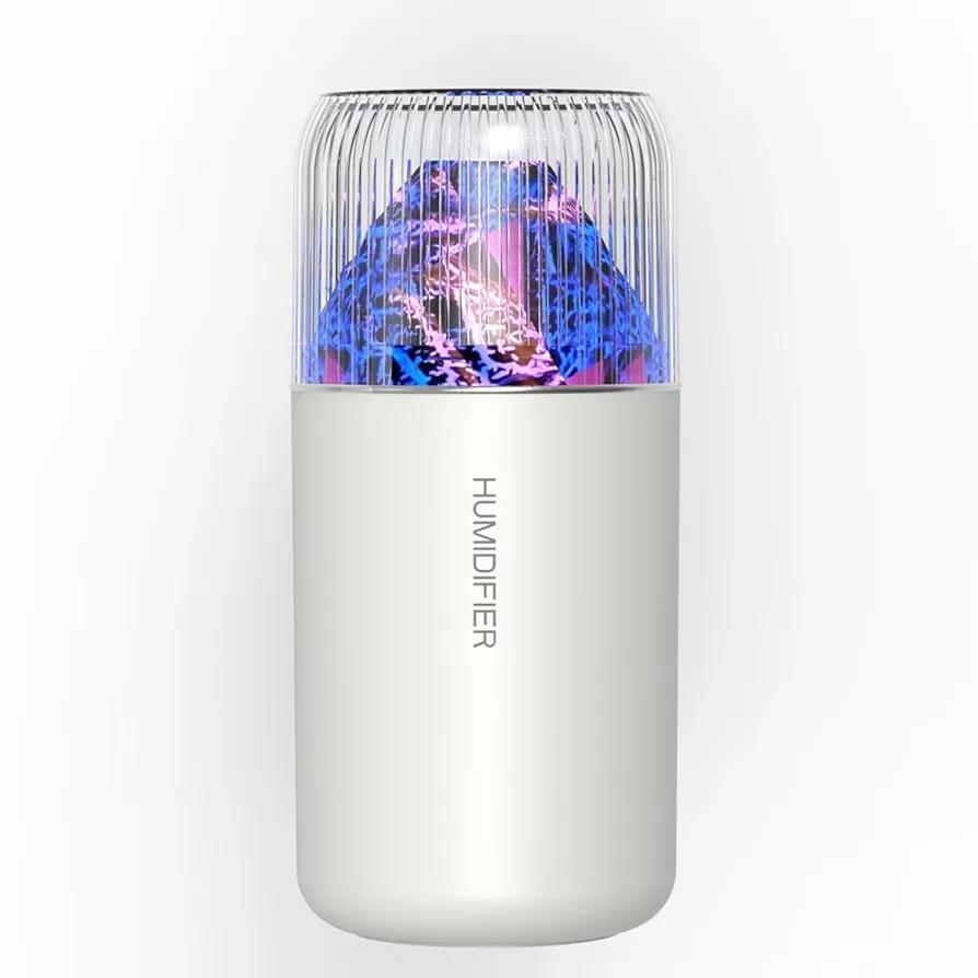 RGB Volcano Mist Humidifier – LED Night Light & Air Humidifier