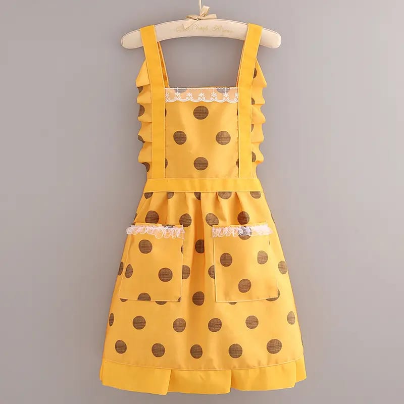 Cute Ruffled Kitchen Apron
