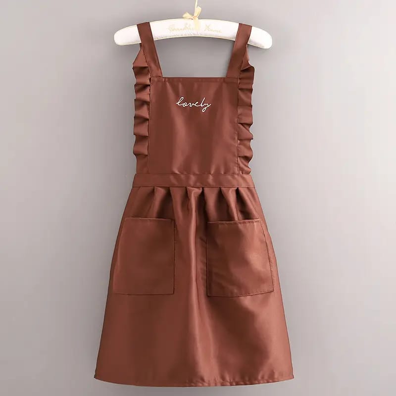 Cute Ruffled Kitchen Apron