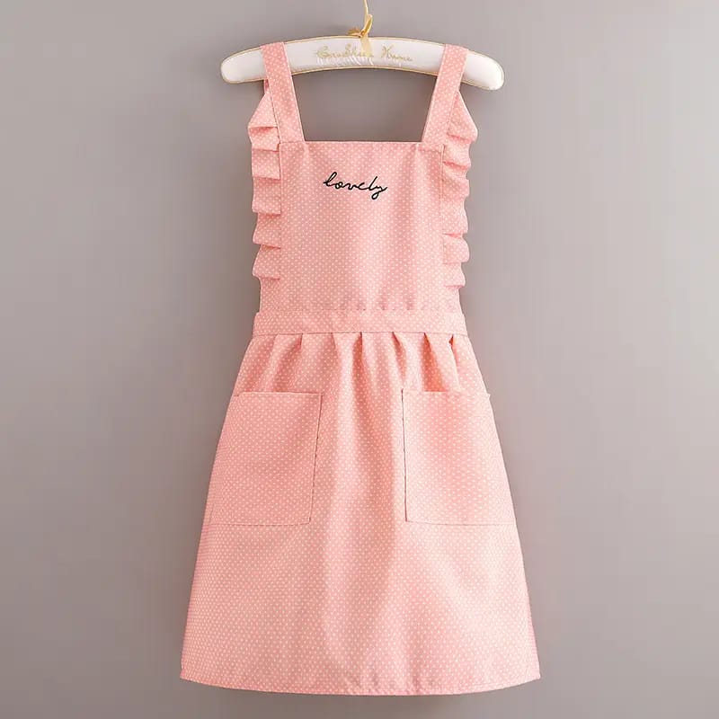 Cute Ruffled Kitchen Apron