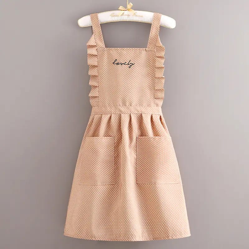 Cute Ruffled Kitchen Apron