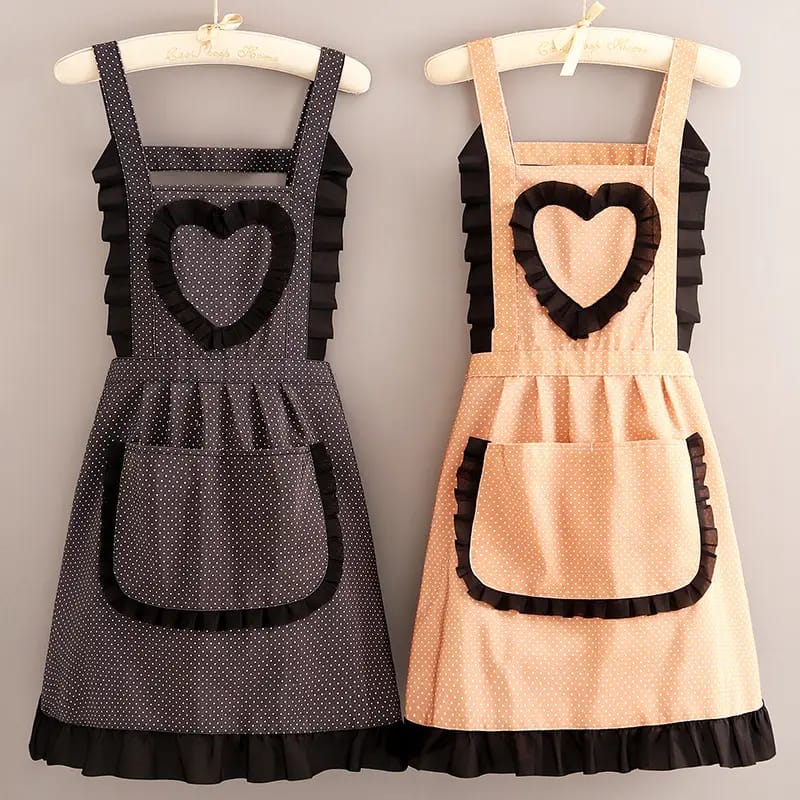 Cute Ruffled Kitchen Apron