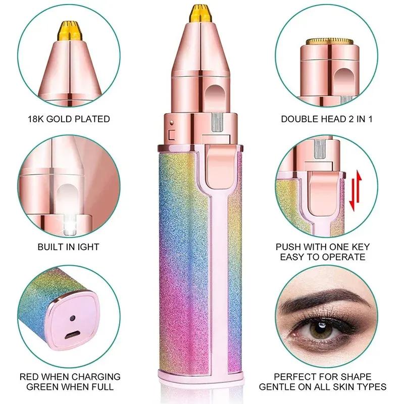 Painless Eyebrow & Face Hair Remover Pen
